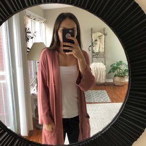 Pink Kimono Cardigan from Dynamite